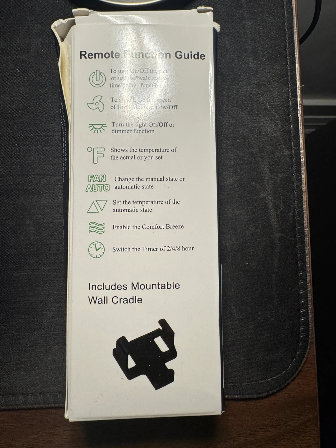 Breeze Bay RC-71T Ceiling Fan Remote - NEW - photo 3