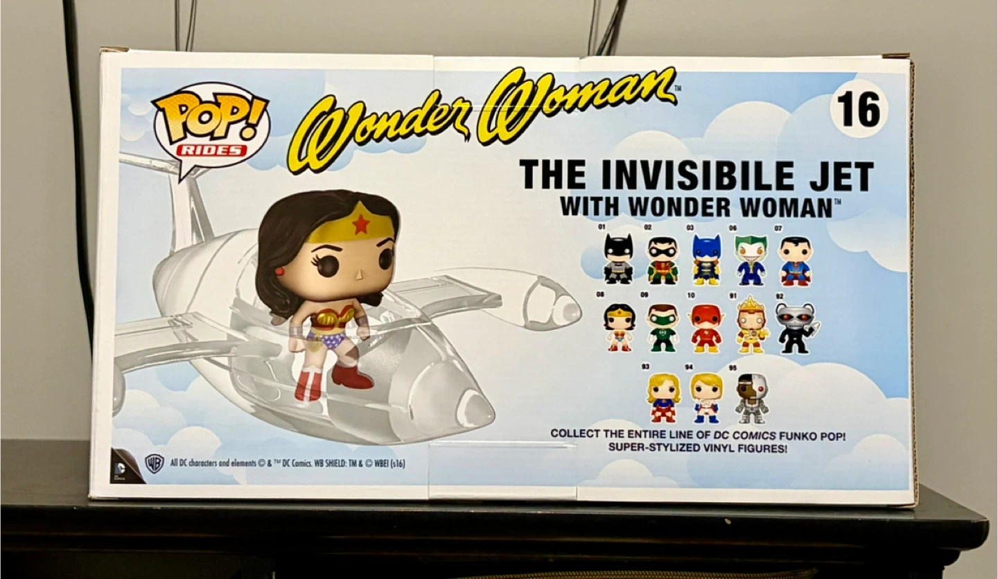 Funko Pop! Rides Wonder Woman Invisible Jet #16 - photo 3