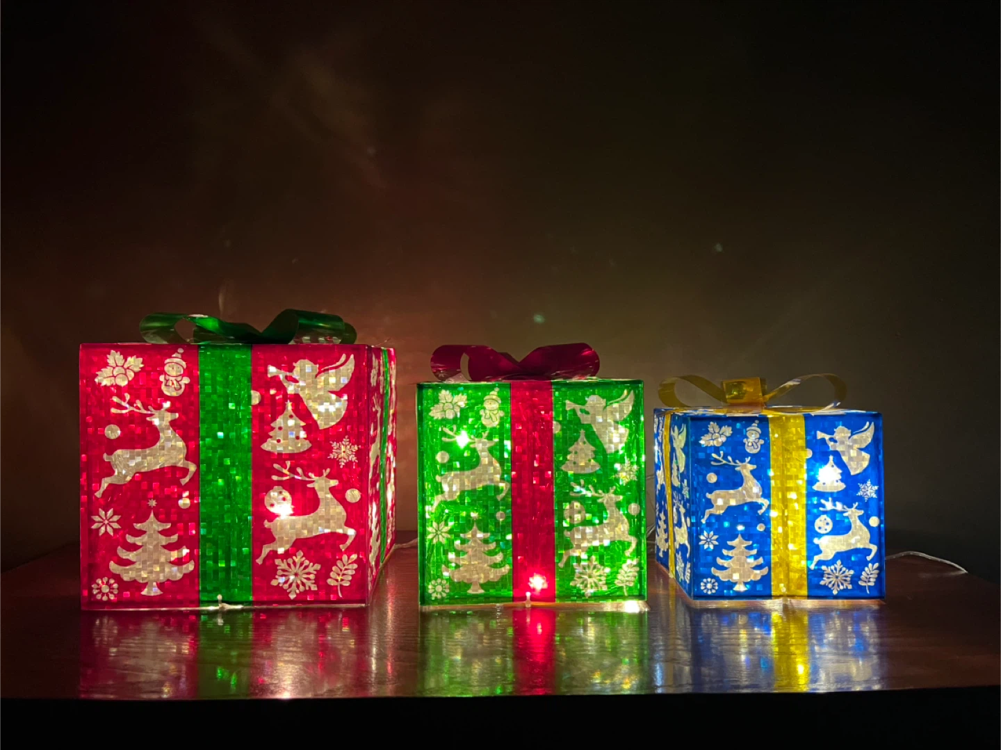 CHRISTMAS LED LIGHT GIFT BOX DECOR - photo 5