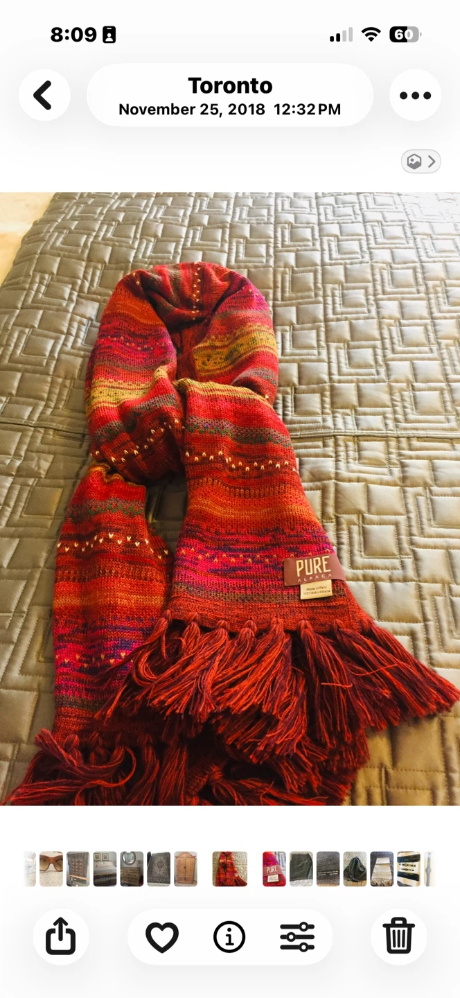 PURE Alpaca Scarf - Made in Peru