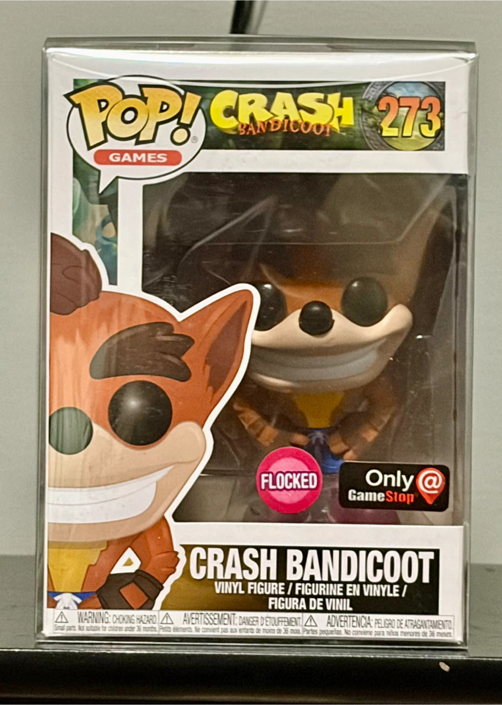 Funko Pop! Games: Crash Bandicoot #273 - Flocked
