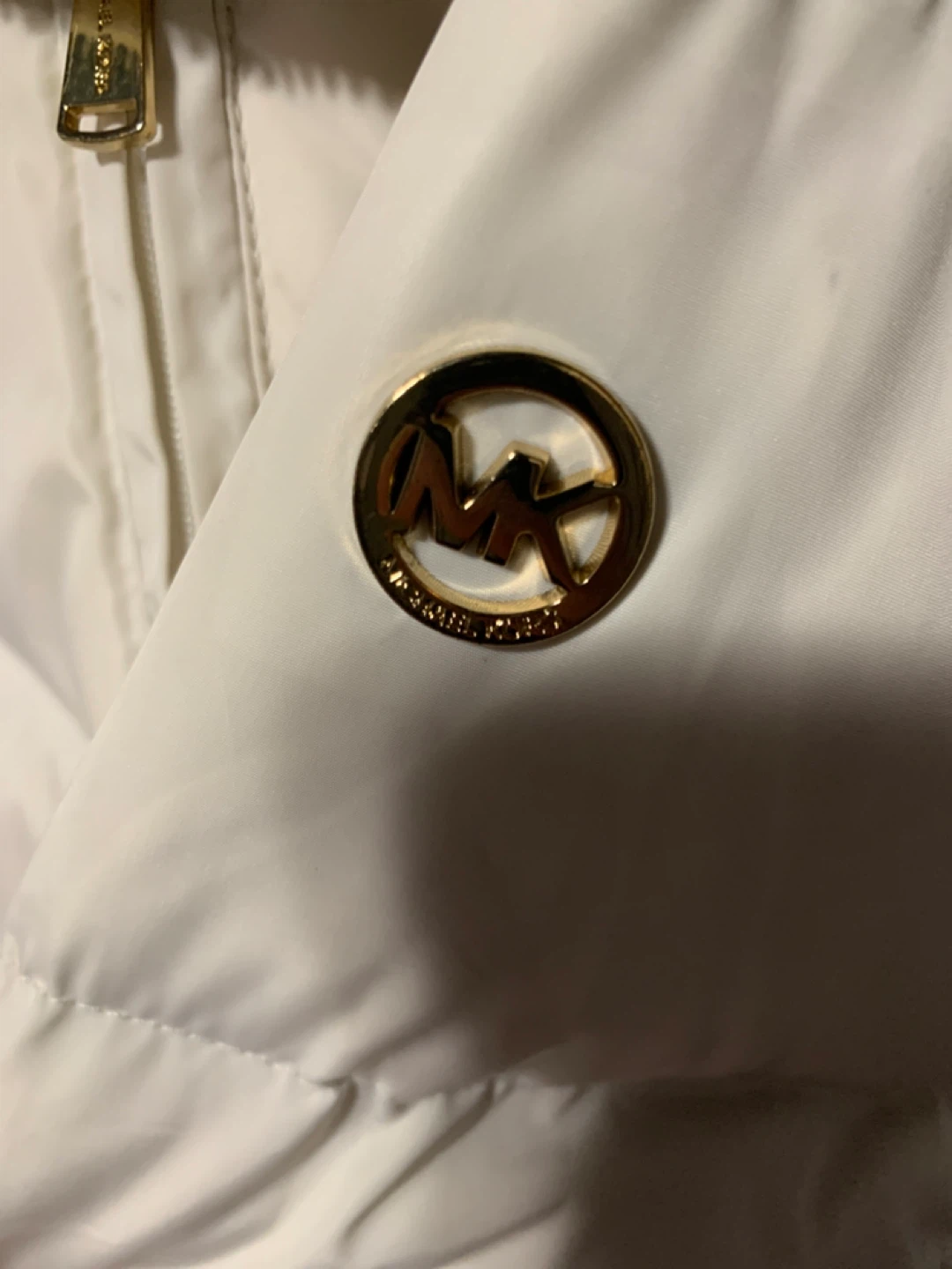 Michael Kors White Puffer Jacket - Size XL - photo 5