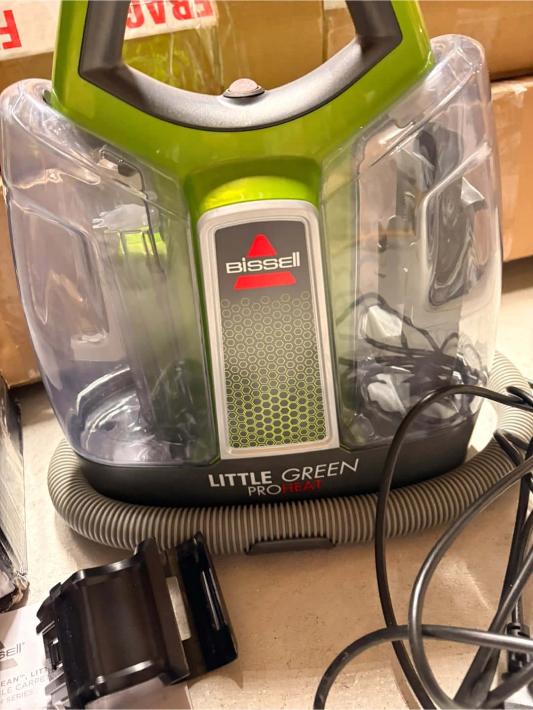 Bissell Little Green ProHeat Portable Carpet Cleaner - photo 2