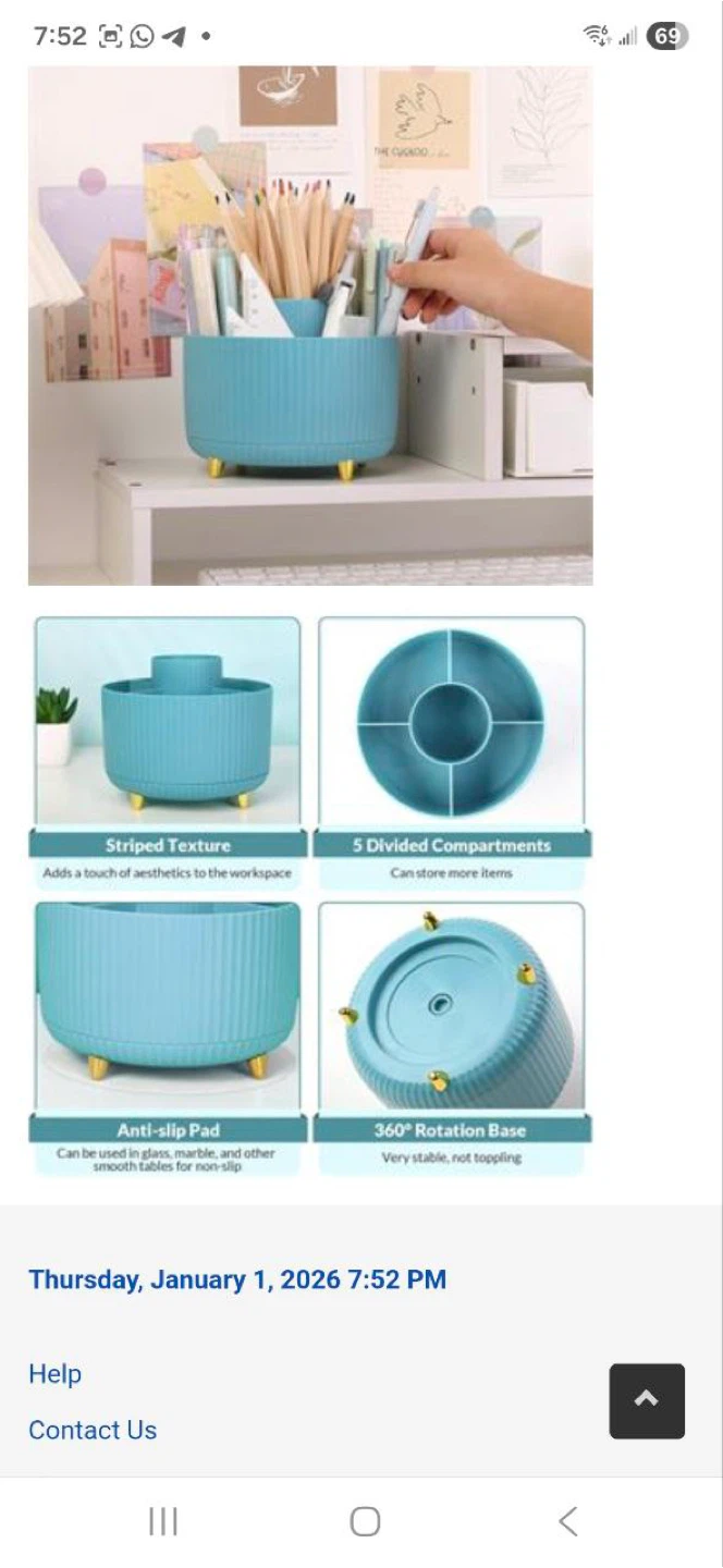 SKYDUE Rotating Makeup Organizer - New! - photo 3