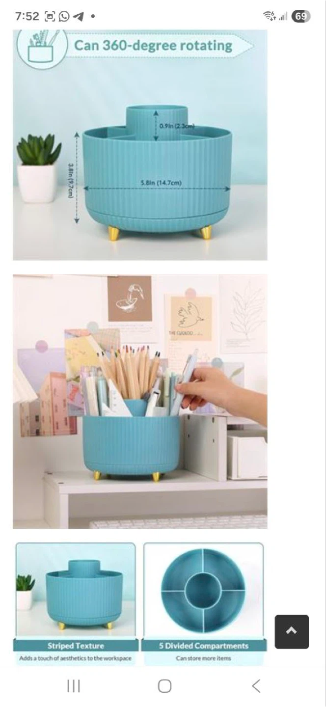 SKYDUE Rotating Makeup Organizer - New! - photo 2