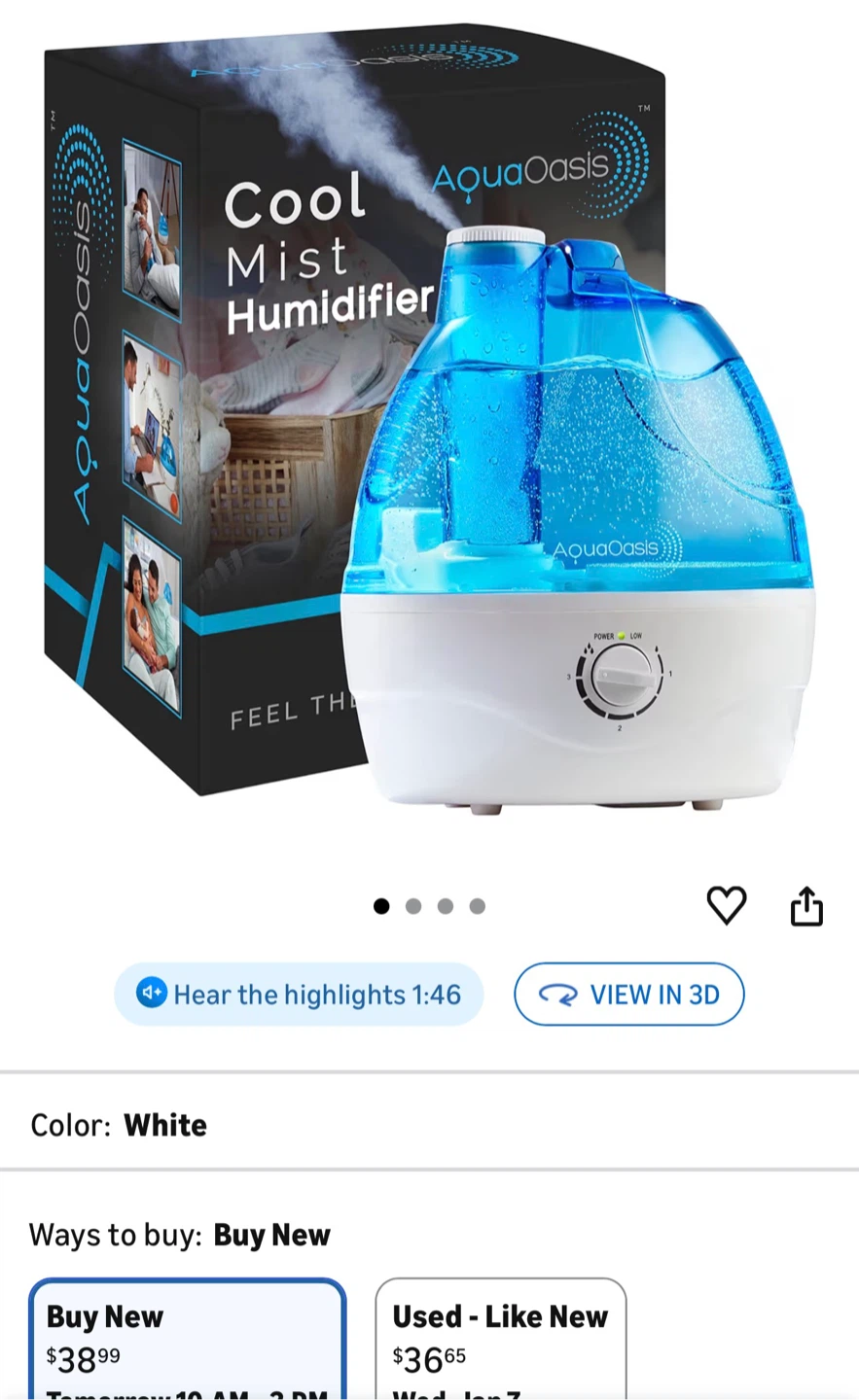 Humidifier & Heater both at 55$ in Great condition - photo 2