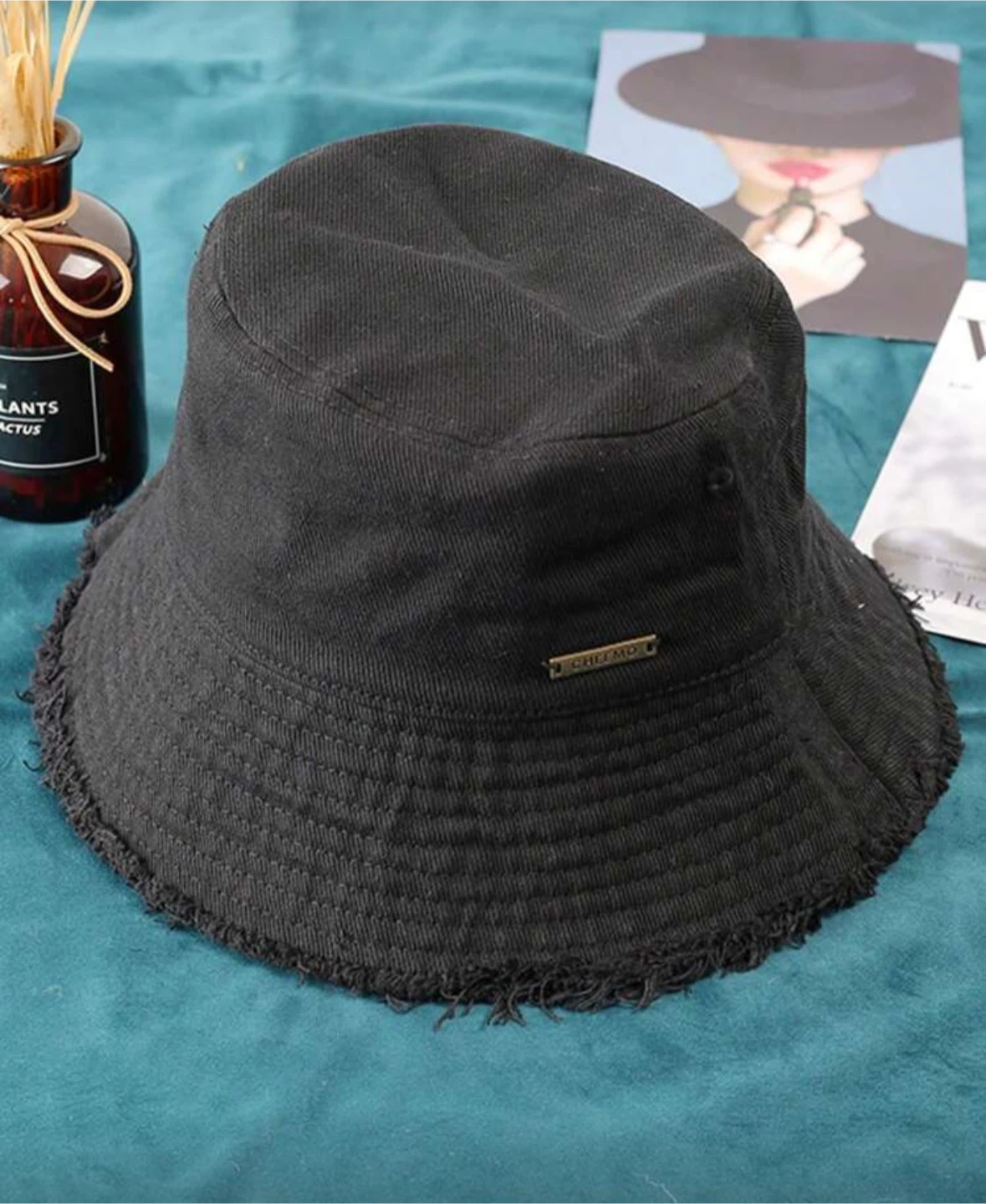 Black Bucket Hat - photo 2