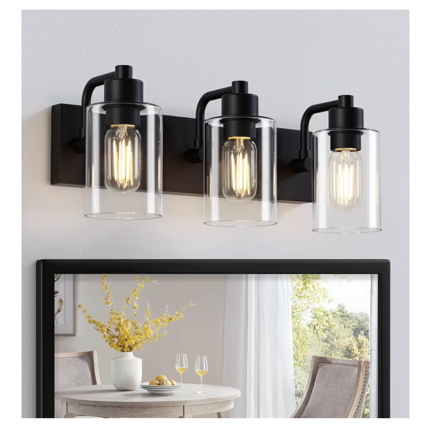 Bathroom Vanity 3-Light Fixture