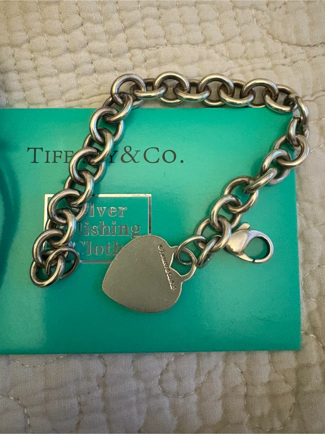 Tiffany & Co. Heart Tag Charm Bracelet - photo 4