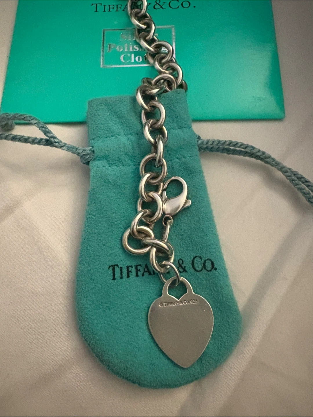 Tiffany & Co. Heart Tag Charm Bracelet - photo 3