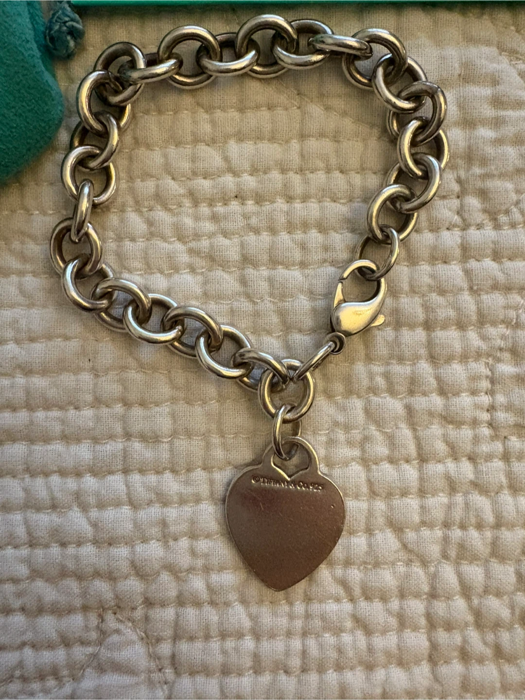 Tiffany & Co. Heart Tag Charm Bracelet - photo 2