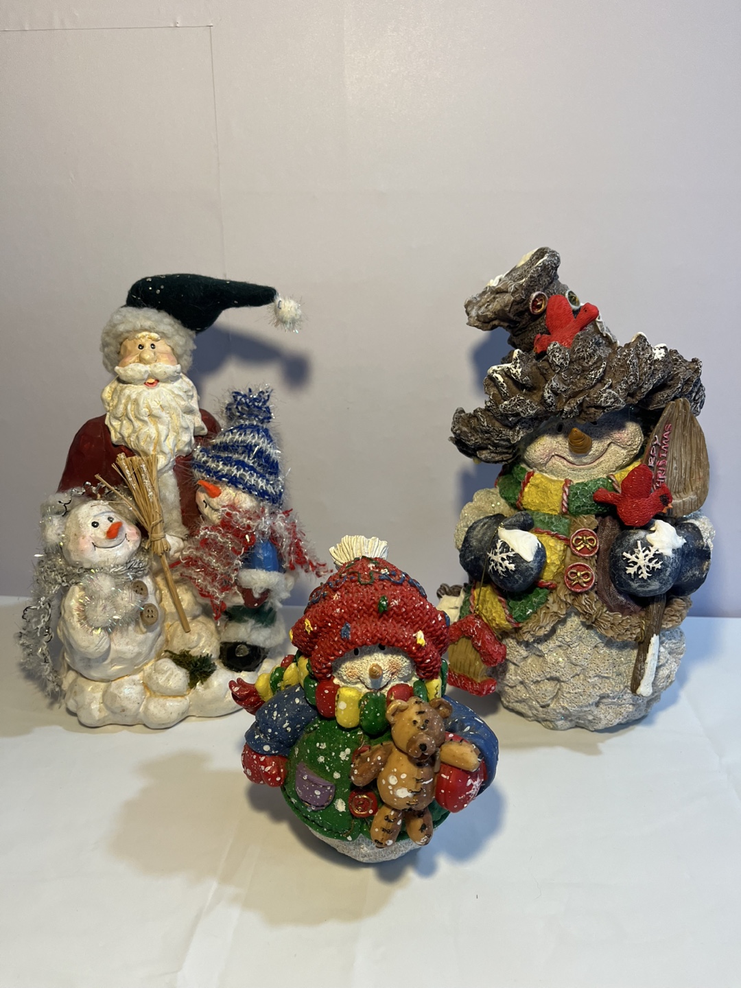 Christmas Holiday Figurines Decorations - photo 2