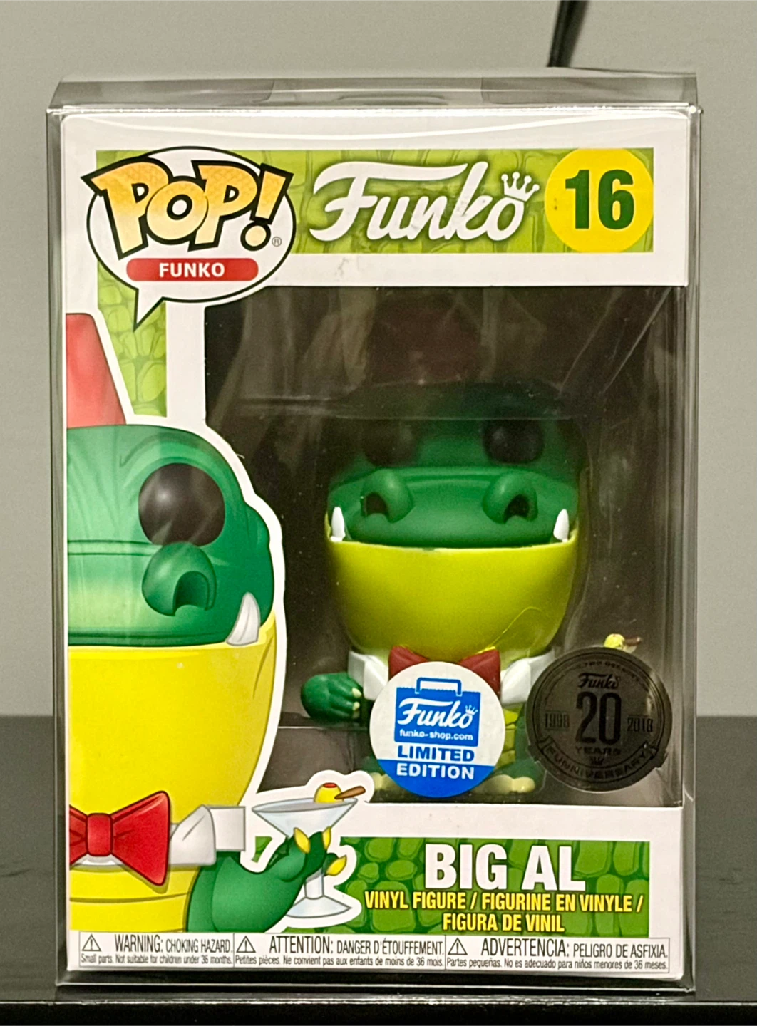 New Funko Pop! Big Al Vinyl Figure #16