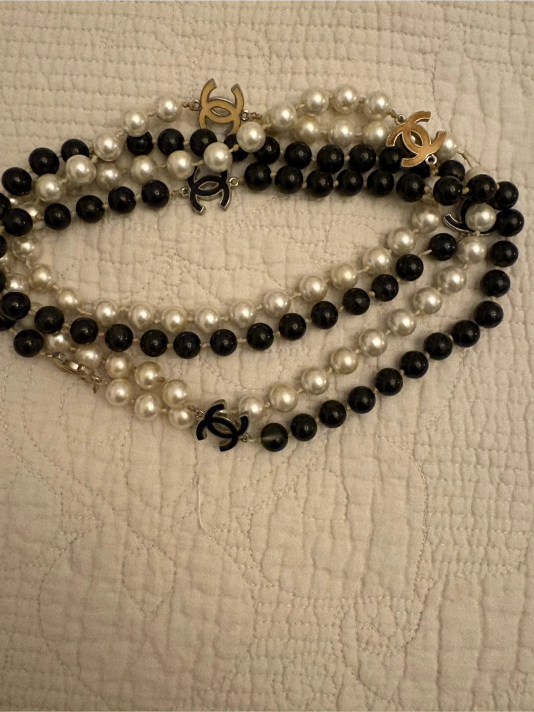 Chanel Wanna Be Black & Pearl Long Necklace - photo 3