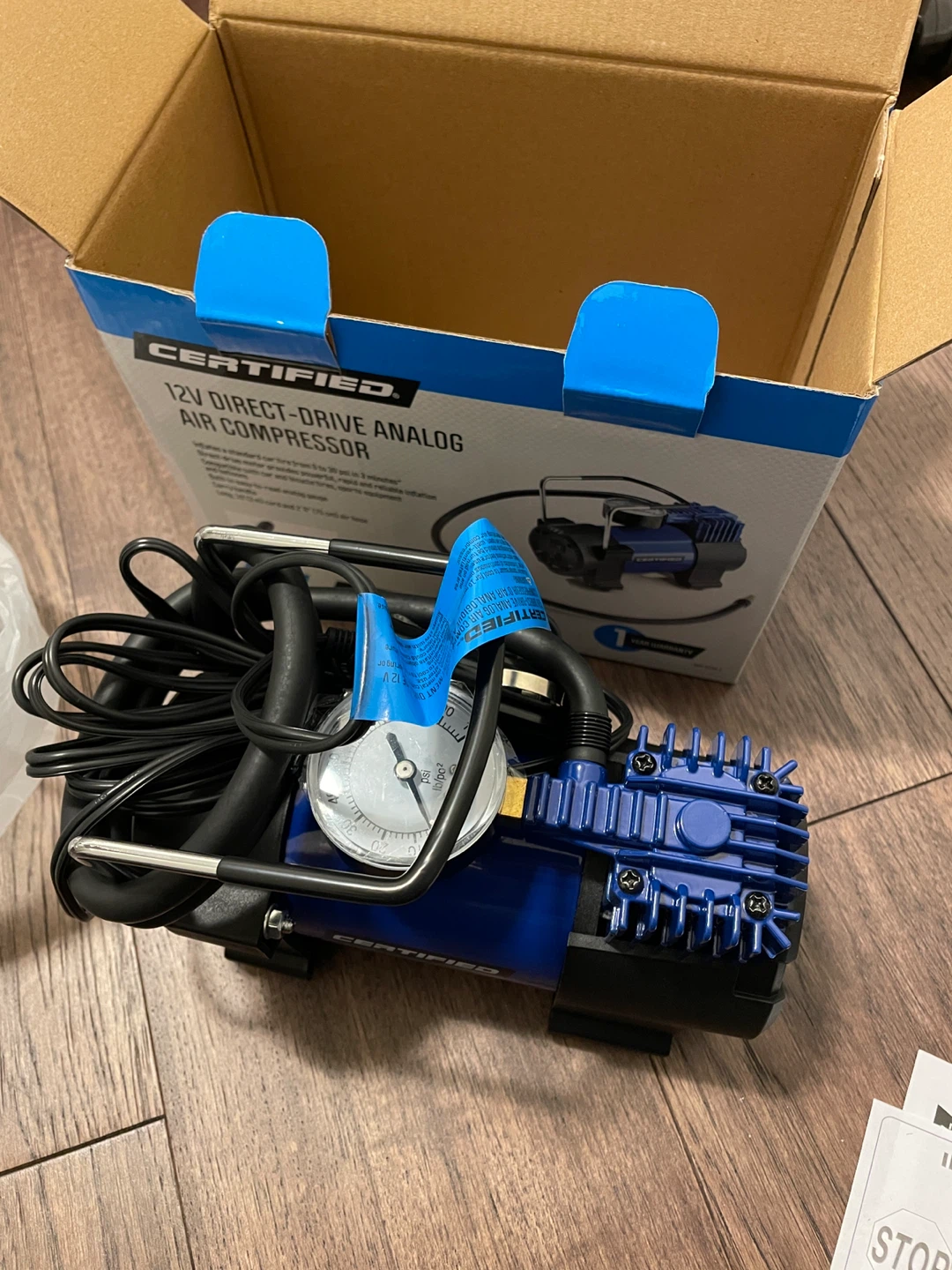 Certified 12V Direct Drive Air Compressor - NEW - photo 2