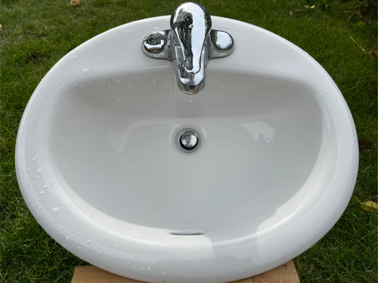 Moen Contrac Bathroom Sink with Faucet