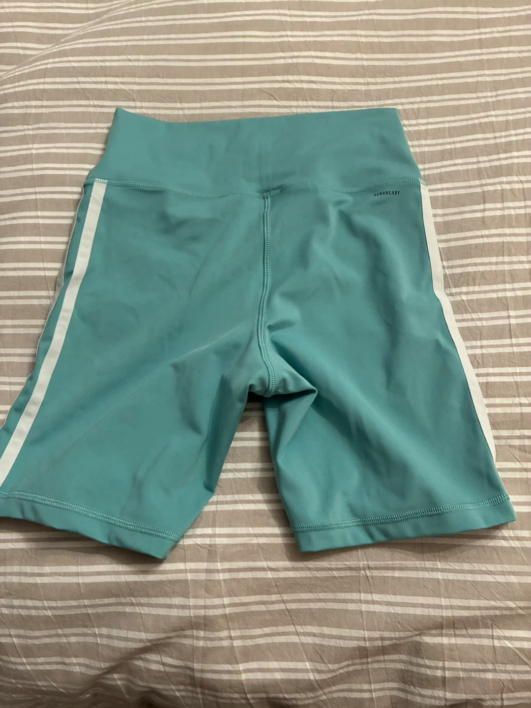 Adidas Teal Bike Shorts - Size Small - photo 3