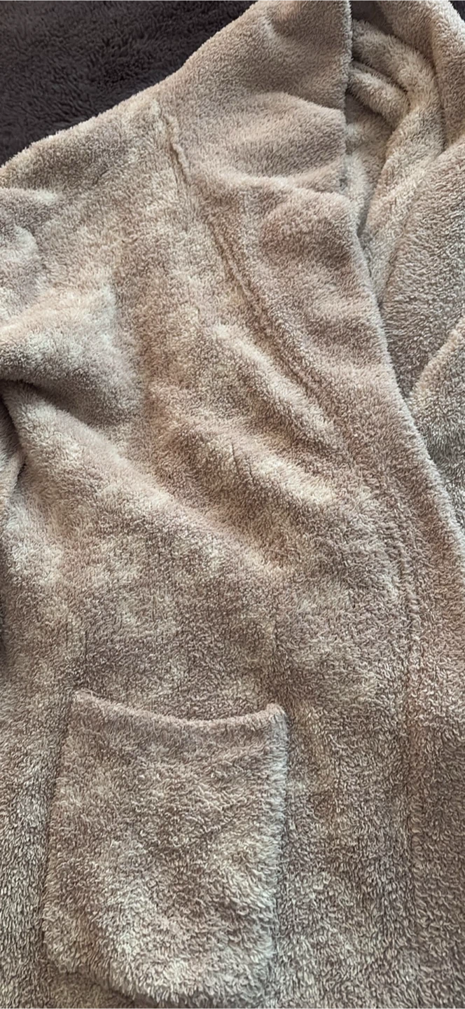 Barefoot Dreams CozyChic Robe Cream/Stone Size 1 - photo 3