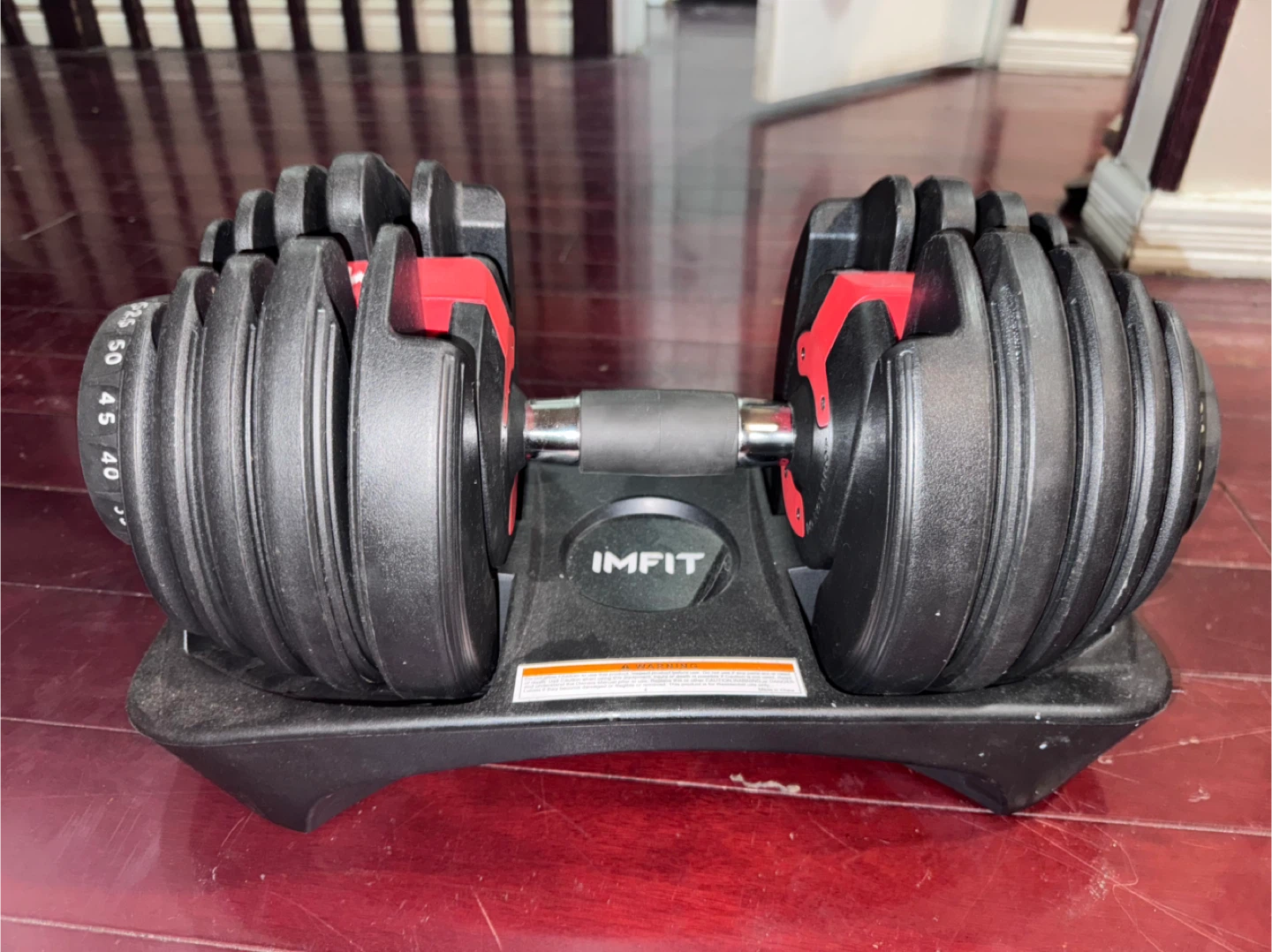 IMFIT Adjustable Dumbbell - 5 to 52.5 lbs - photo 2