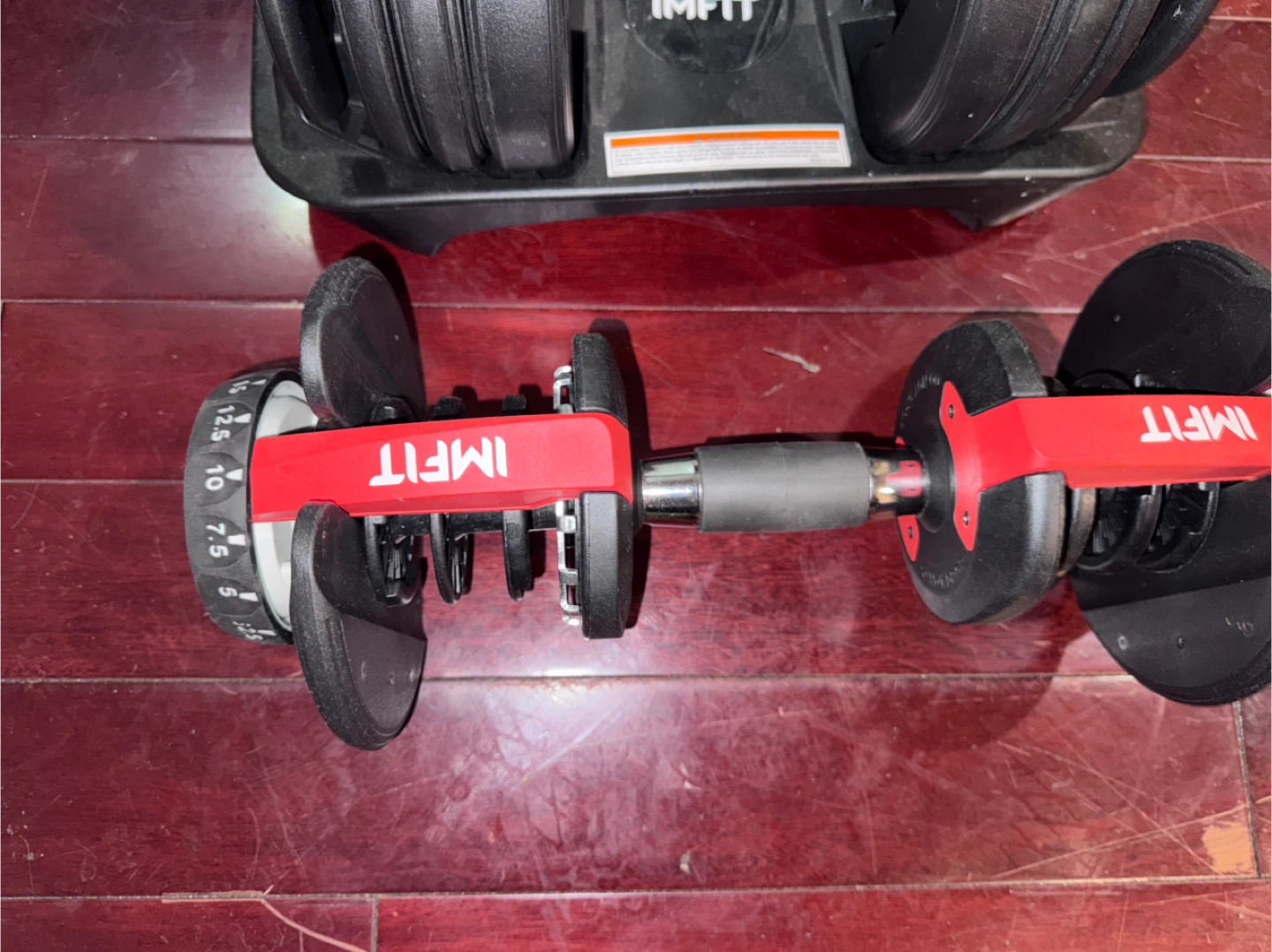 IMFIT Adjustable Dumbbell - 5 to 52.5 lbs - photo 3