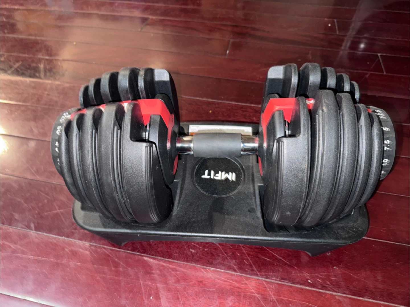 IMFIT Adjustable Dumbbell - 5 to 52.5 lbs