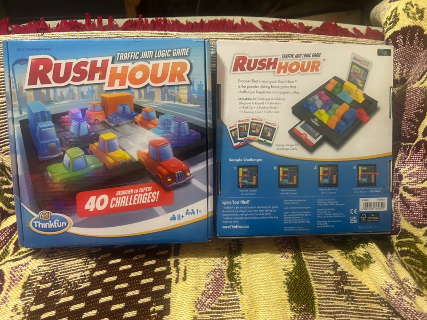 ThinkFun Rush Hour Traffic Jam Logic Game