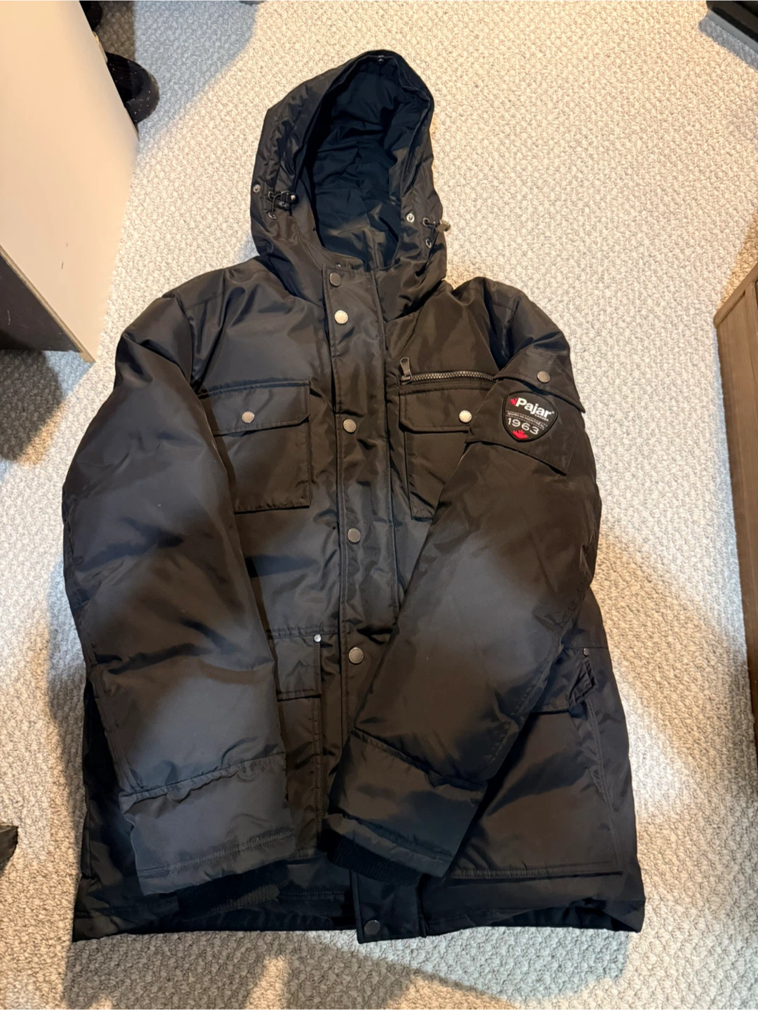 Pajar Black Winter Jacket - Size L - photo 3