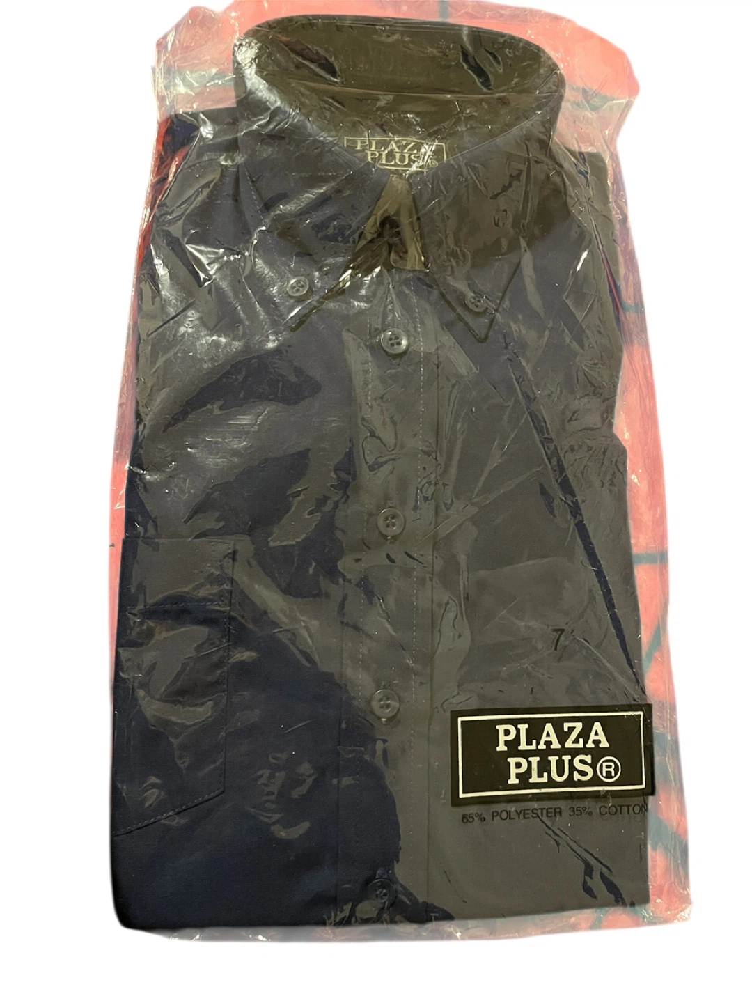 New Plaza Plus Navy Blue Shirt