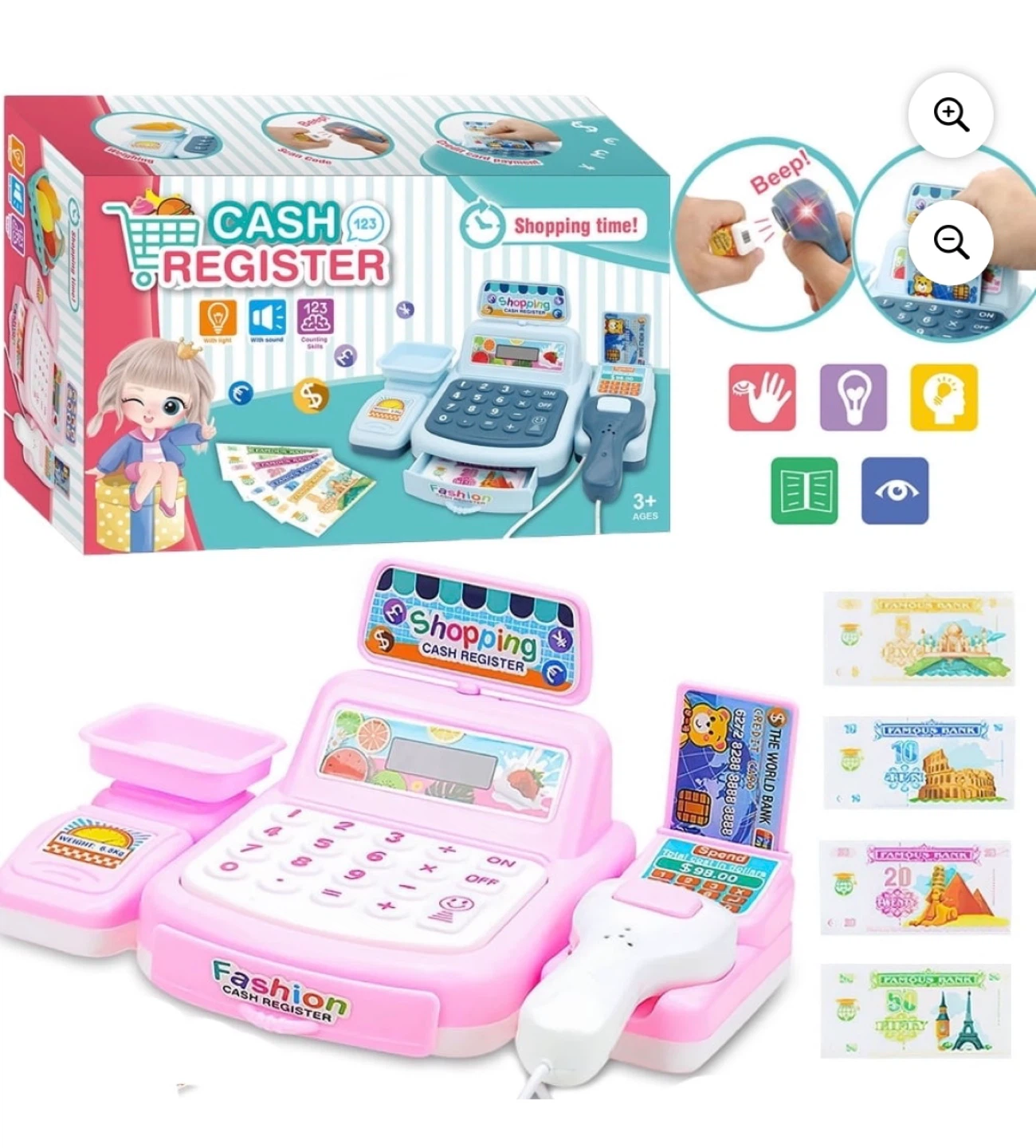 Cash Register Pretend Play Toy