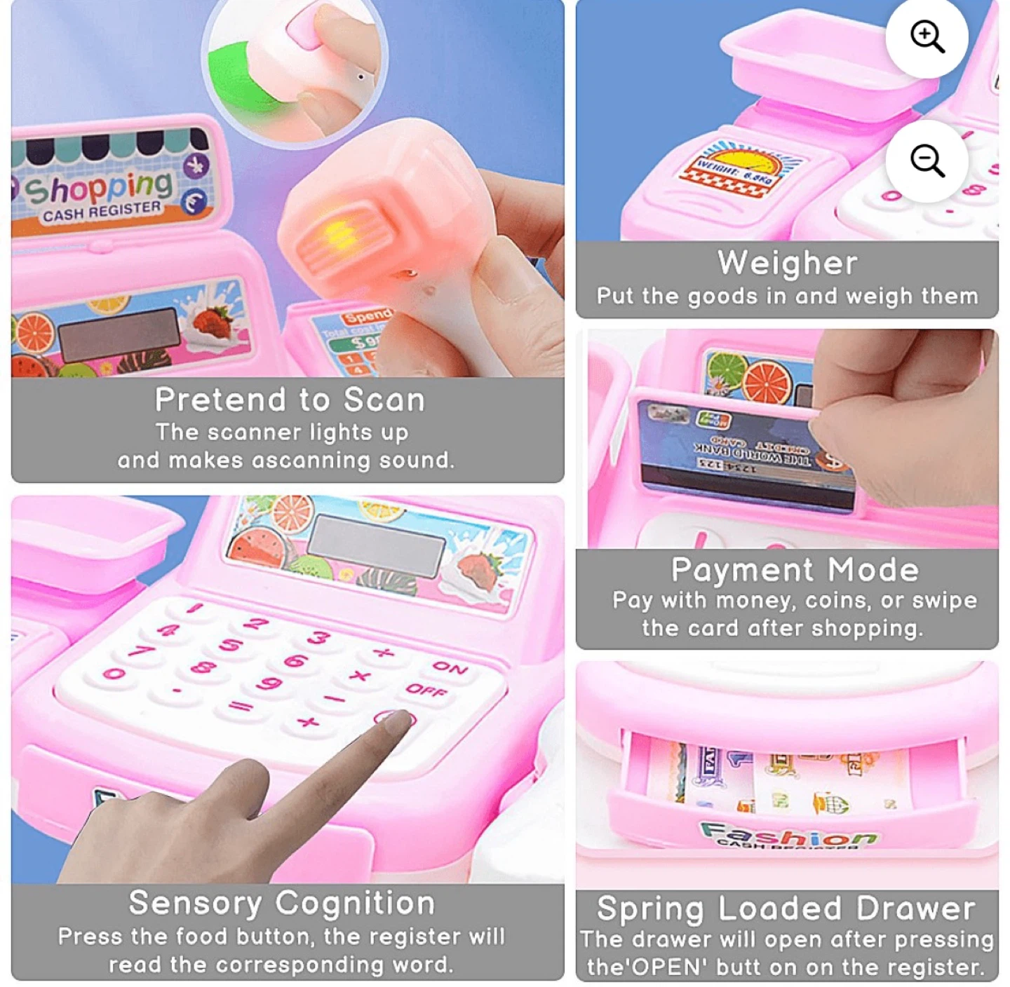 Cash Register Pretend Play Toy - photo 4