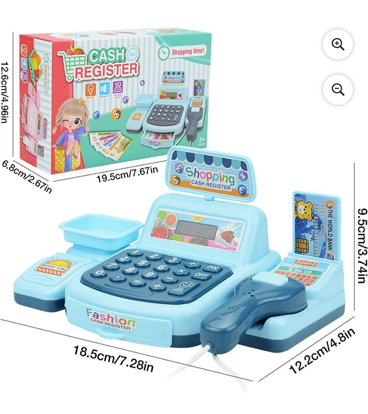 Cash Register Pretend Play Toy - photo 5