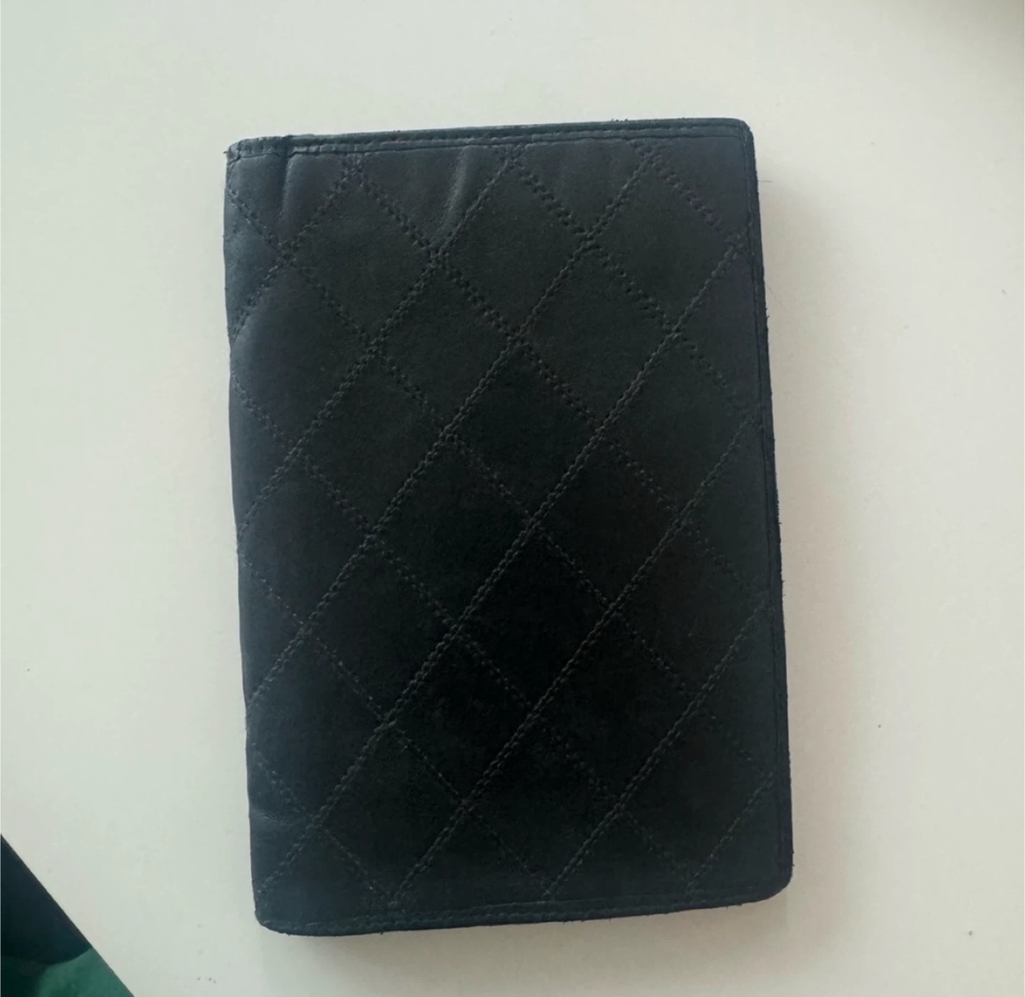 Chanel Black Leather Wallet
