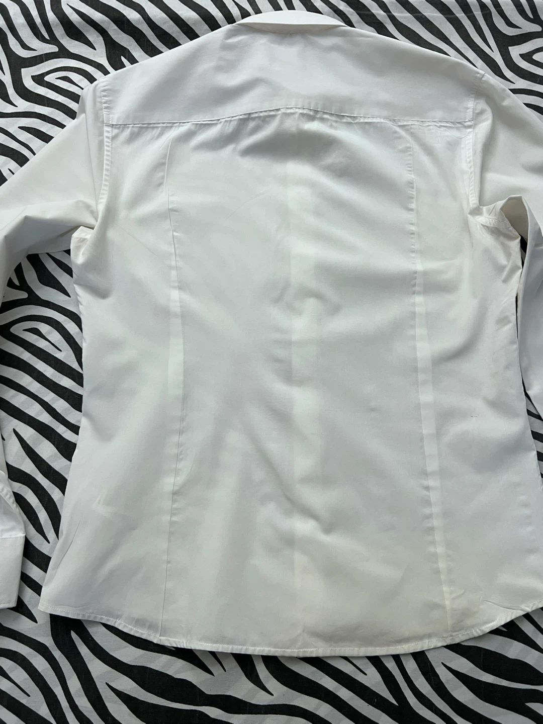 H&M Slim Fit Easy Iron White Shirt - Size S - photo 3