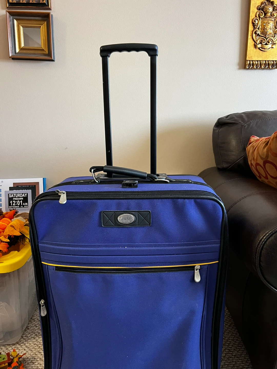 Travel Gear Blue Rolling Suitcase - photo 2