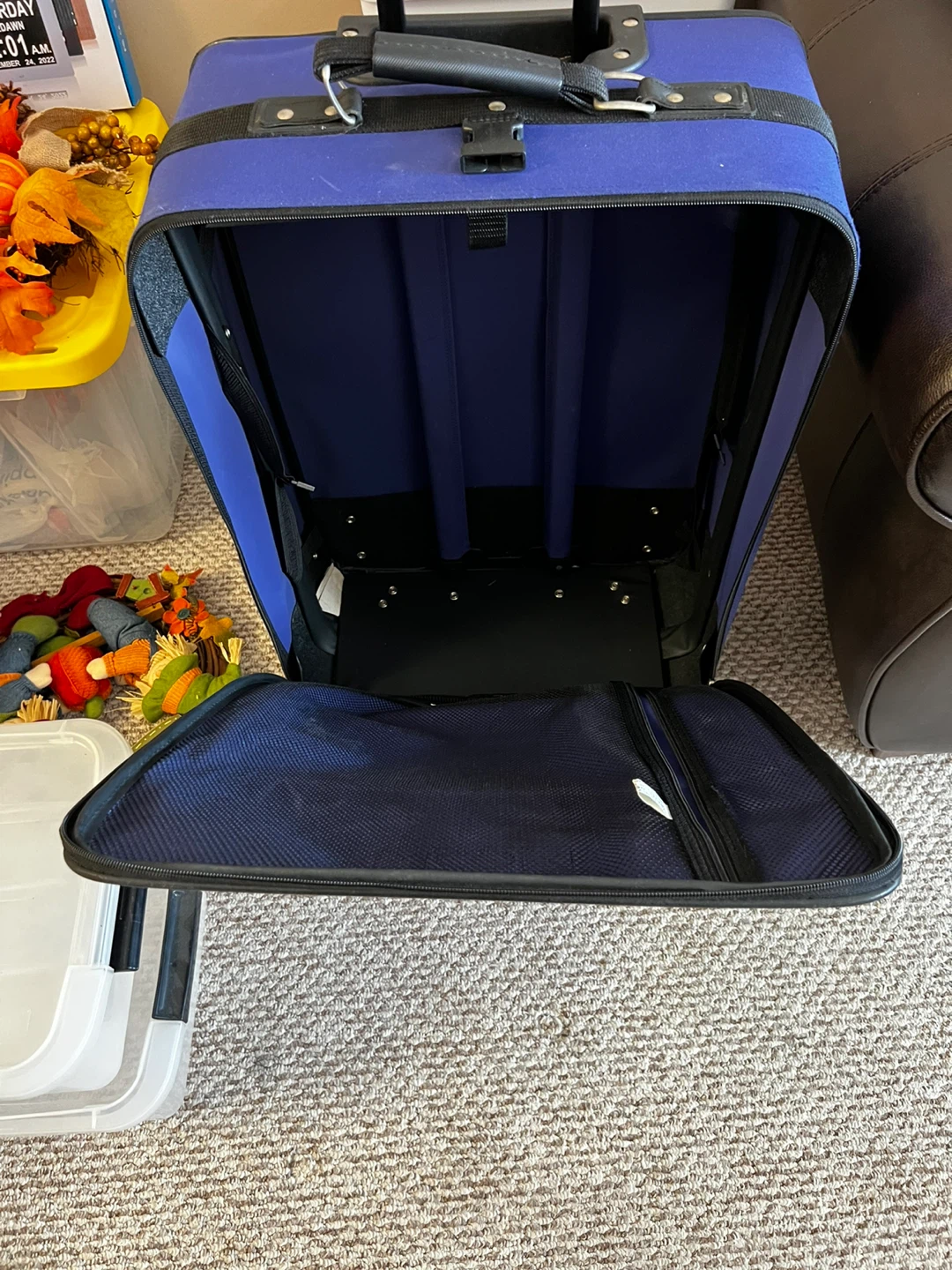 Travel Gear Blue Rolling Suitcase - photo 3