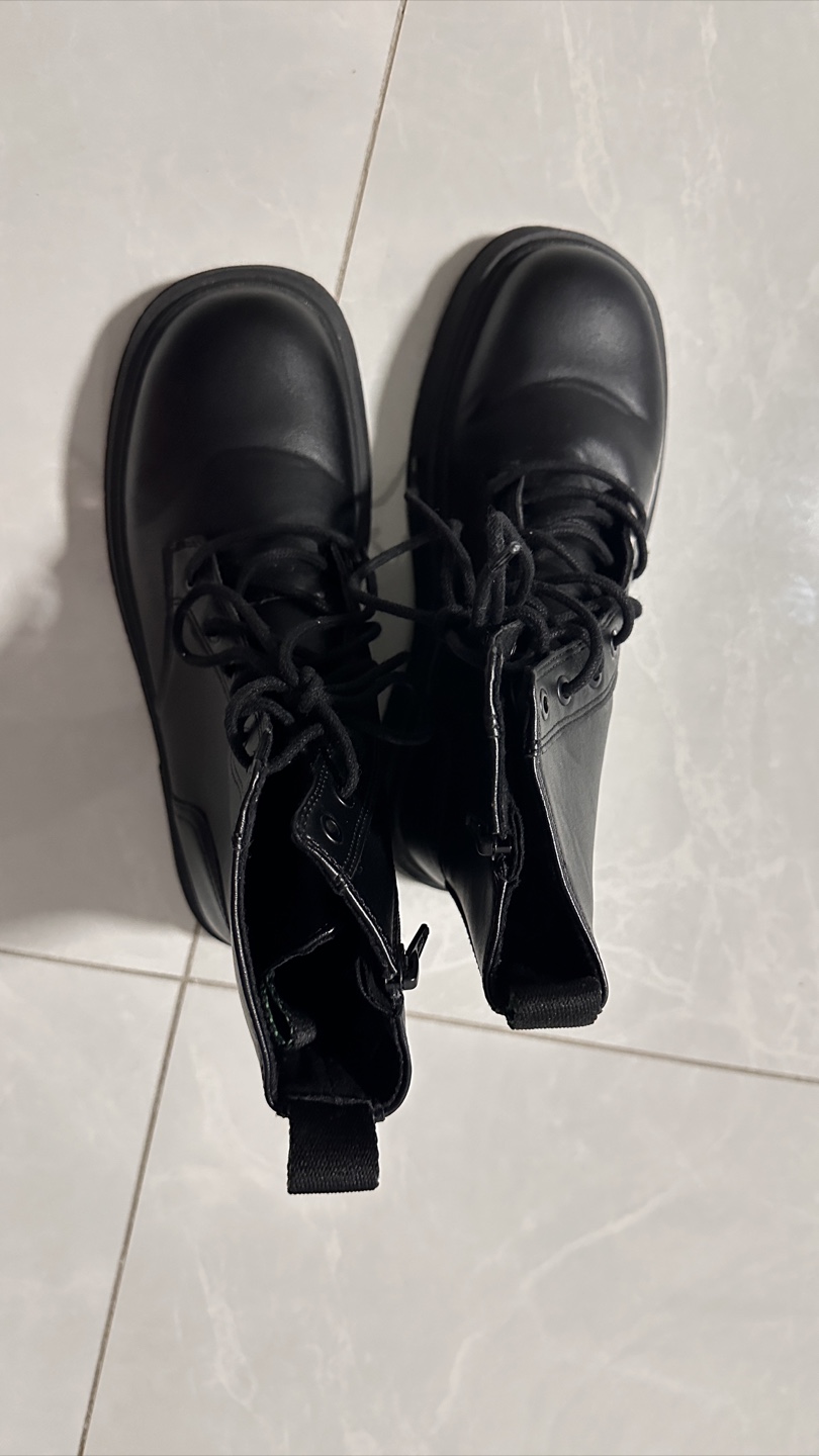 Black Ankle Boots, Size 7