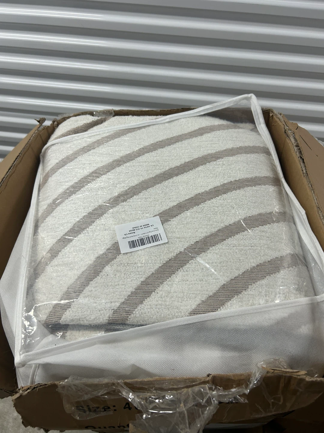 8x10  Feet LA WITTEN Beige/Ivory Area Rug 4'x6' - photo 5