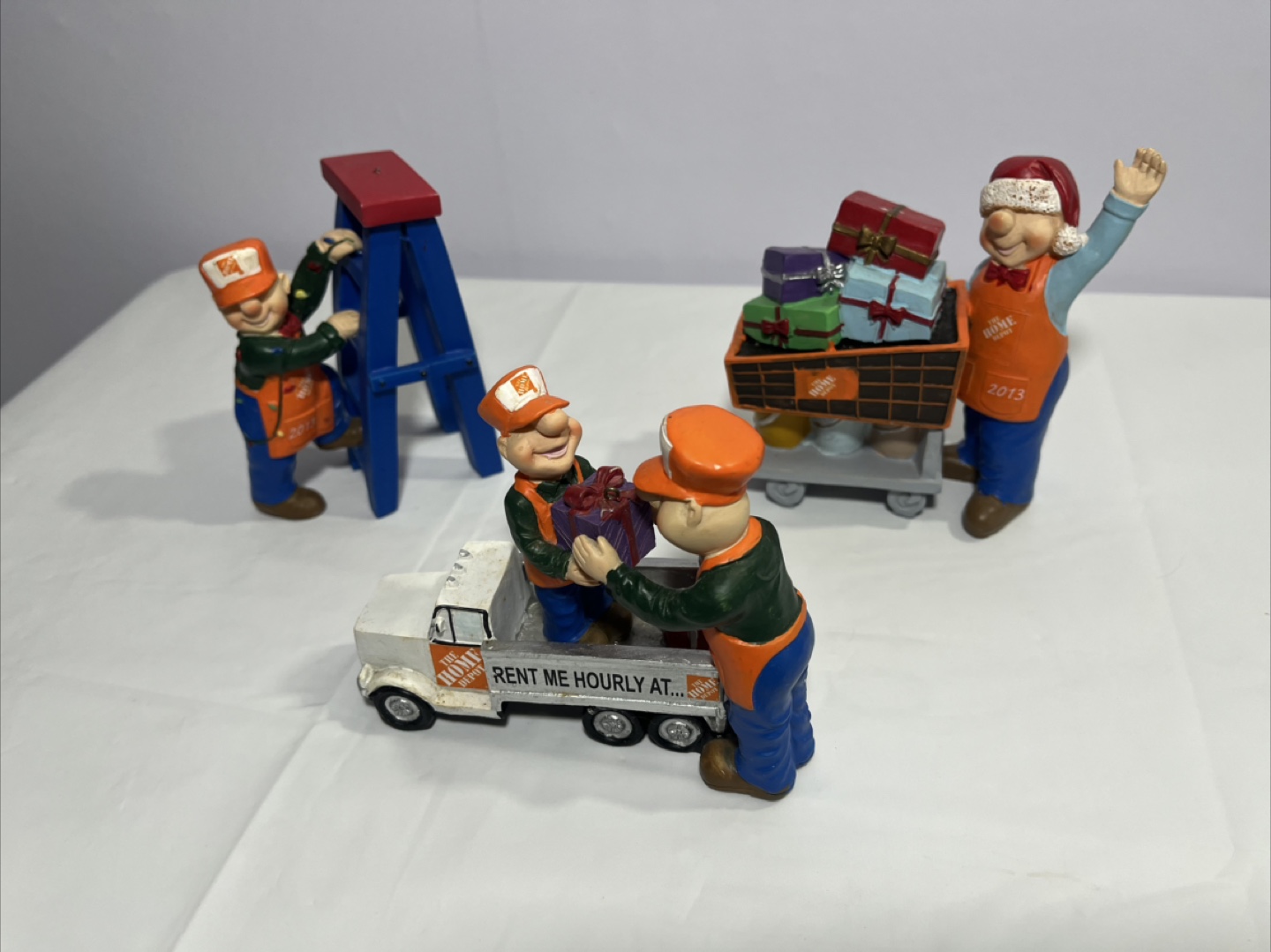 Home Depot Christmas Decoration Set