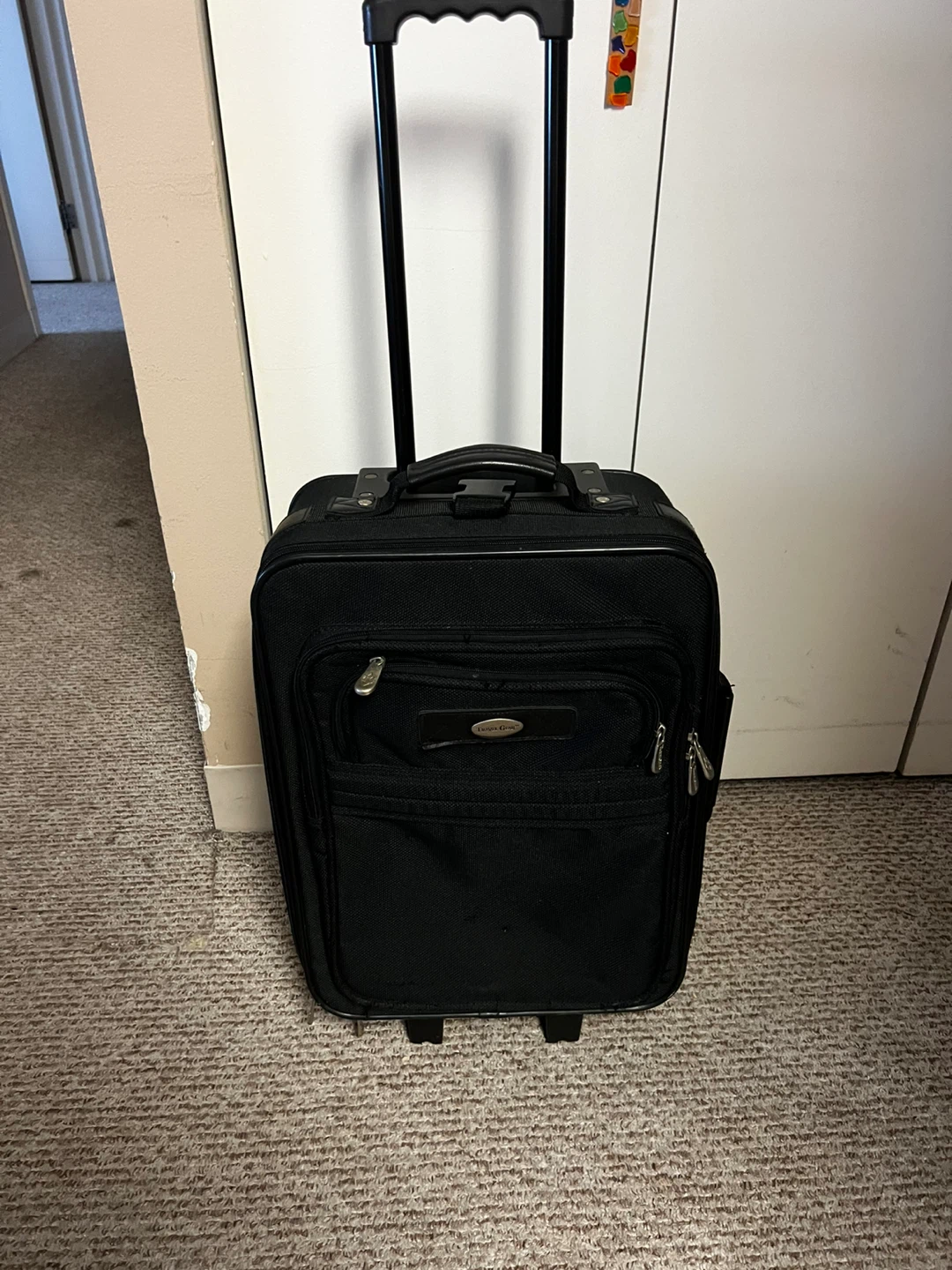 Ricardo Beverly Hills Black Carry-On Suitcase
