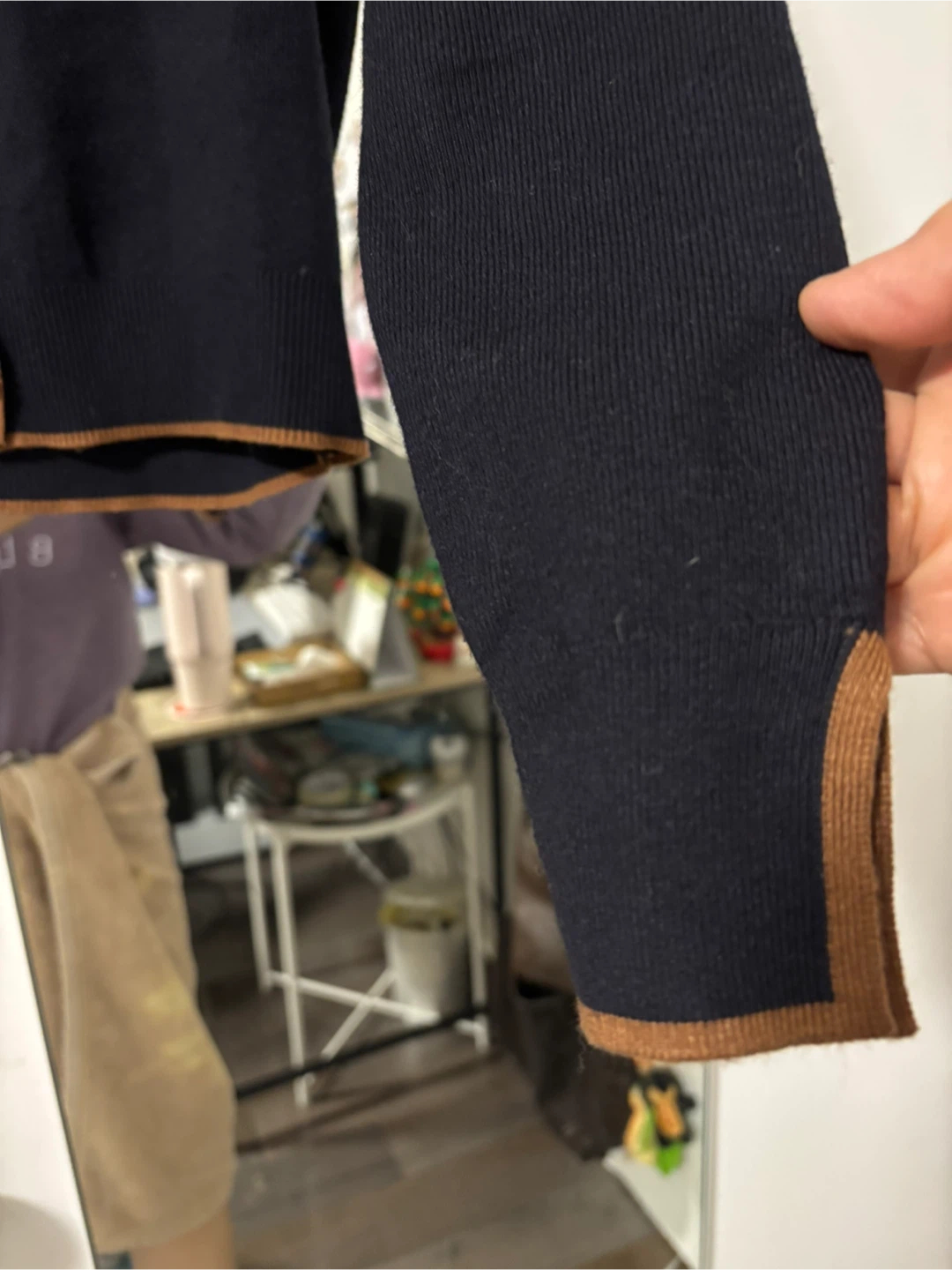Mango Black Cardigan - Size Small - photo 3