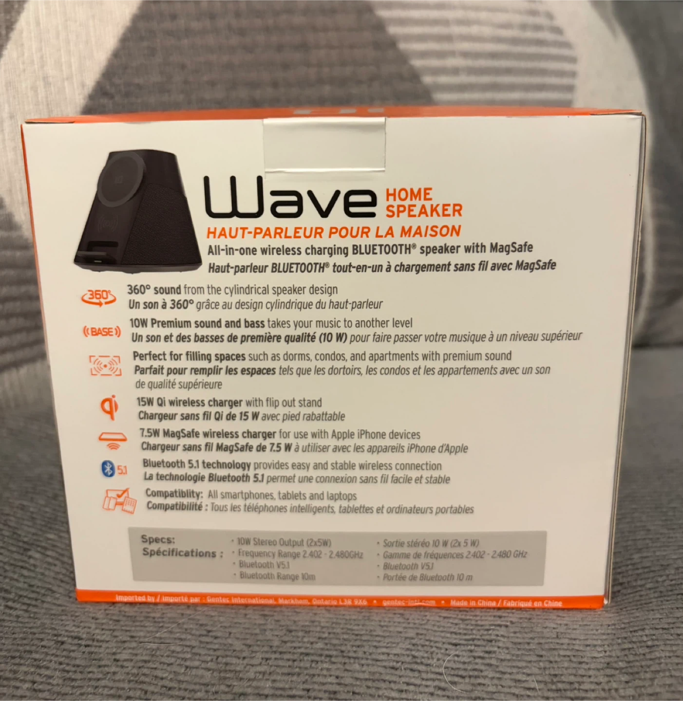 iQ Wave Home Speaker - Unopened Box - photo 3