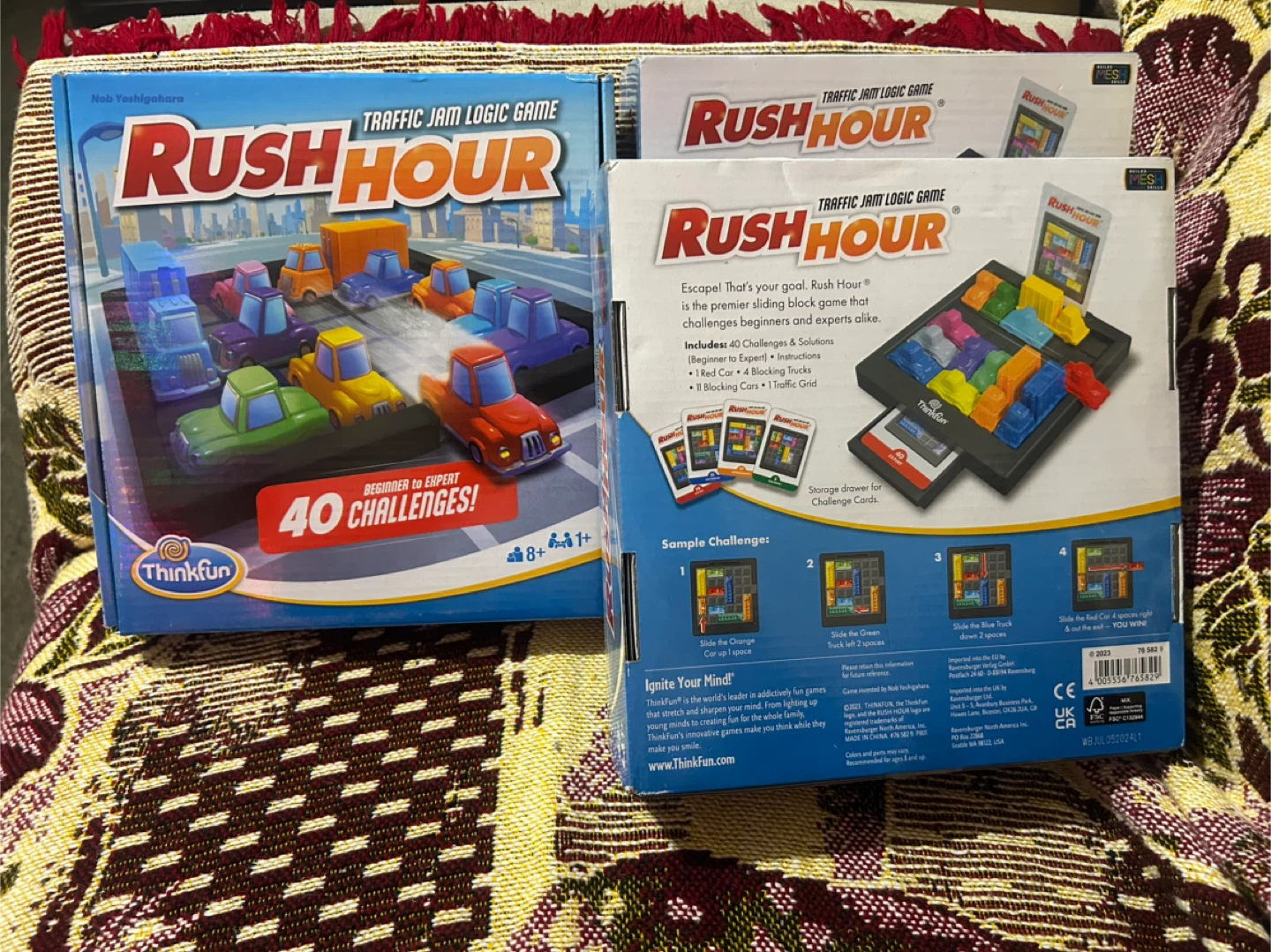 ThinkFun Rush Hour Traffic Jam Logic Game