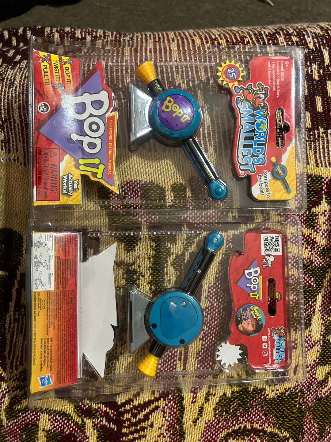 New World's Smallest Bop It! Electronic Game