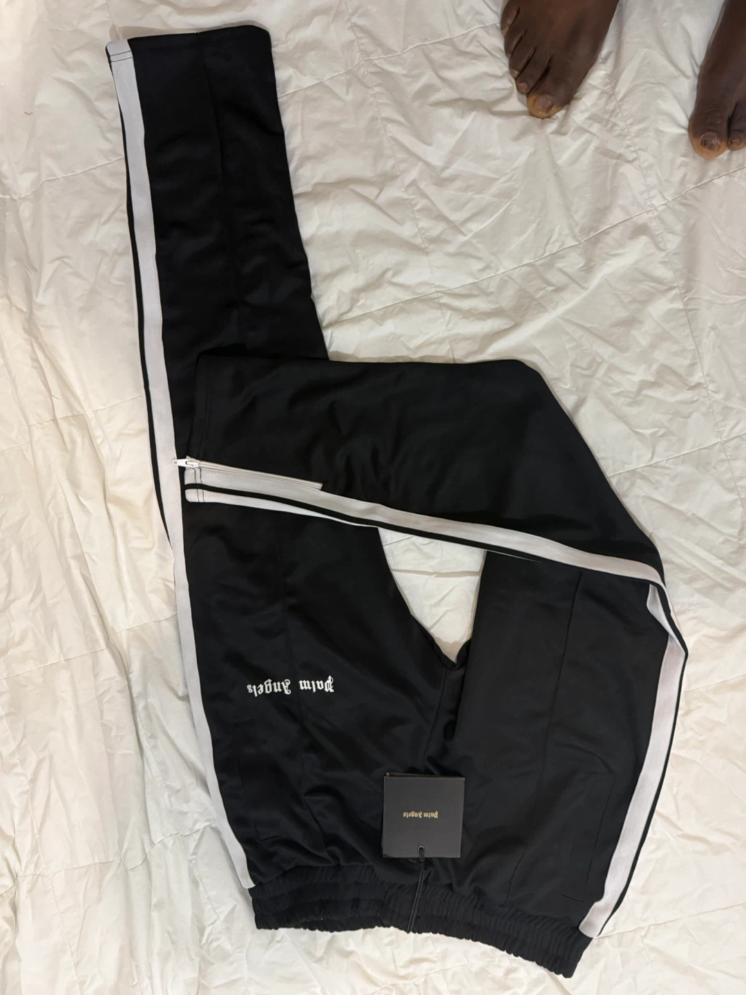 Palm Angels Black Track Pants