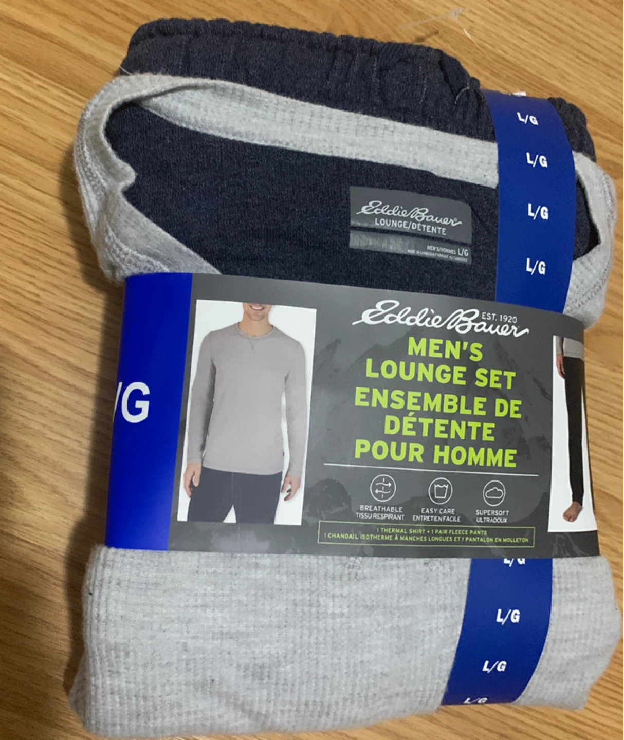 Eddie Bauer Men's Lounge Set - Size L - New - photo 3