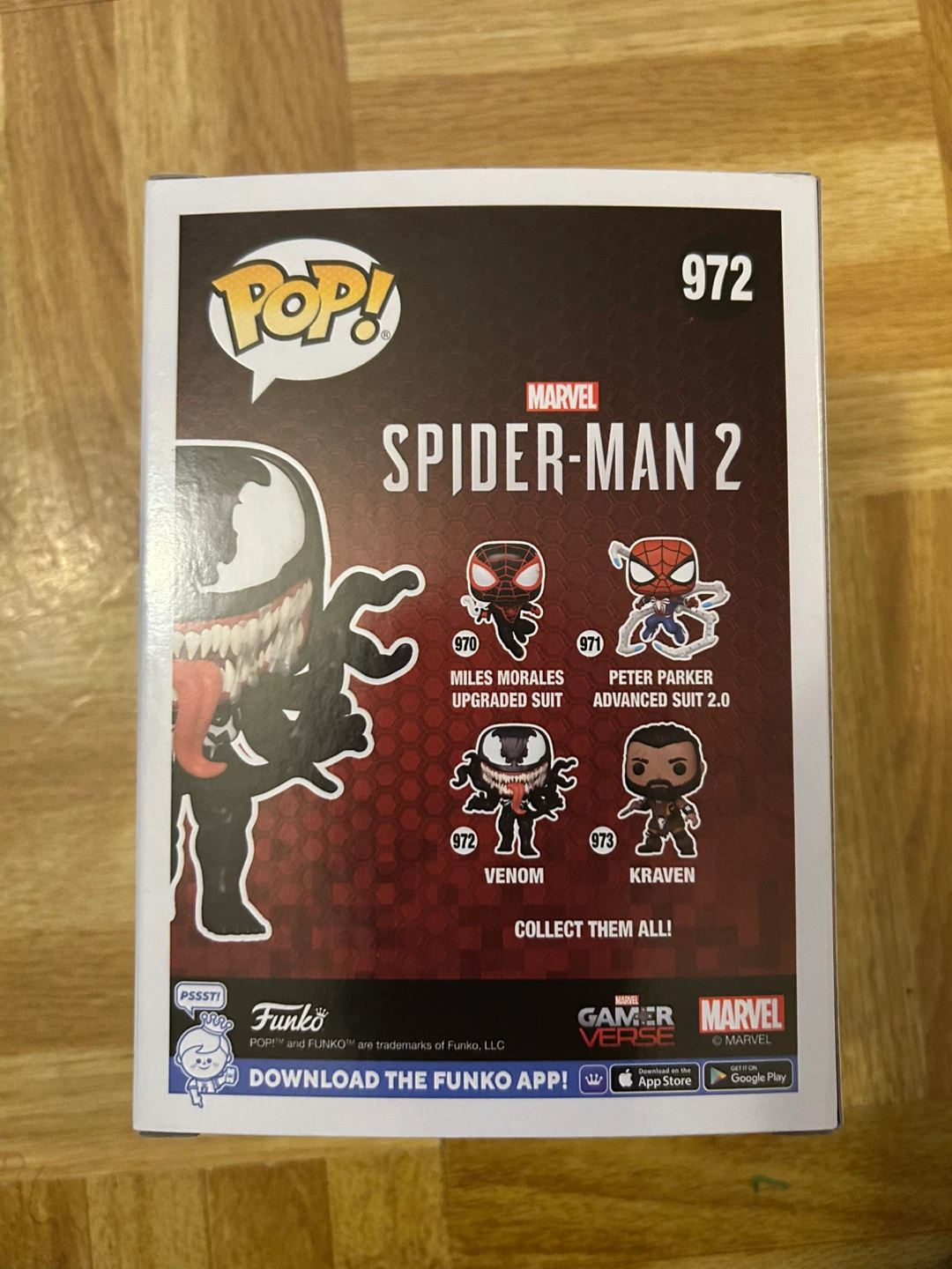 Funko POP! Marvel Spider-Man 2 Venom 972 - photo 4
