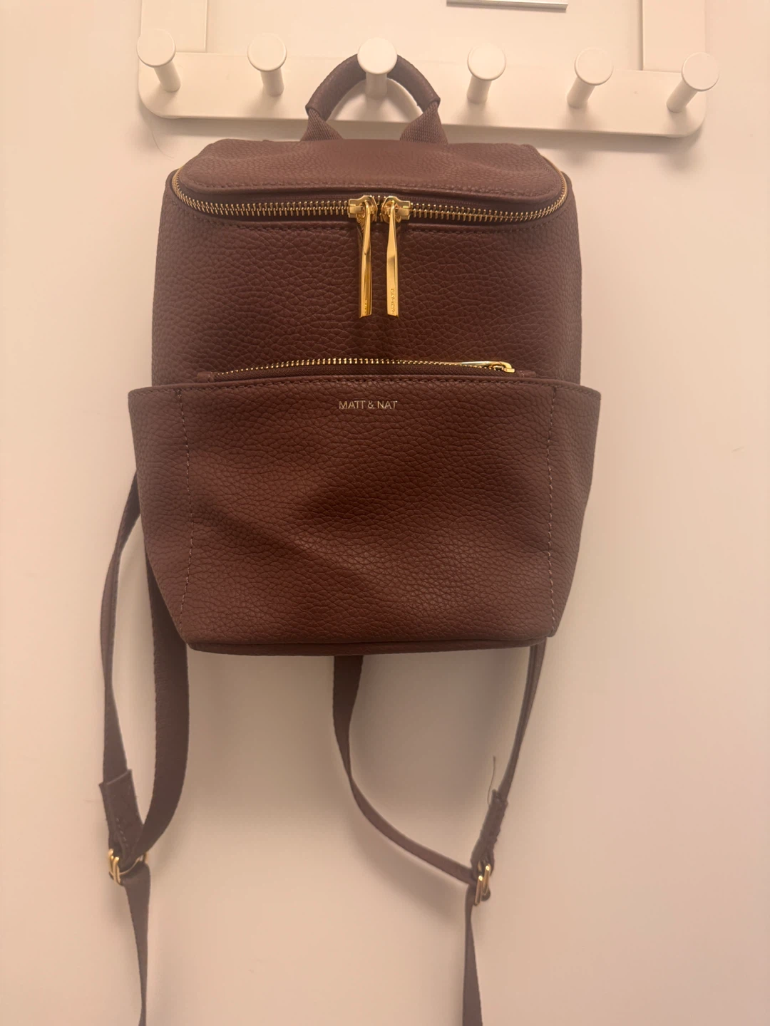 Matt & Nat Small Brave Backpack - Brown