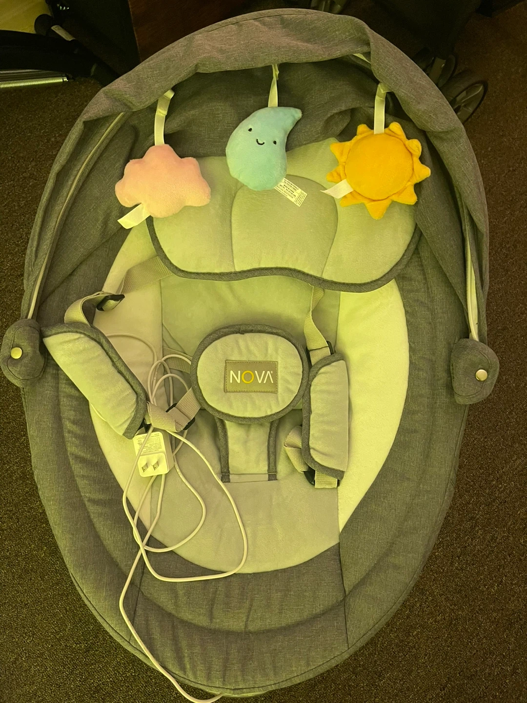 Nova Baby Bouncer with Toys
