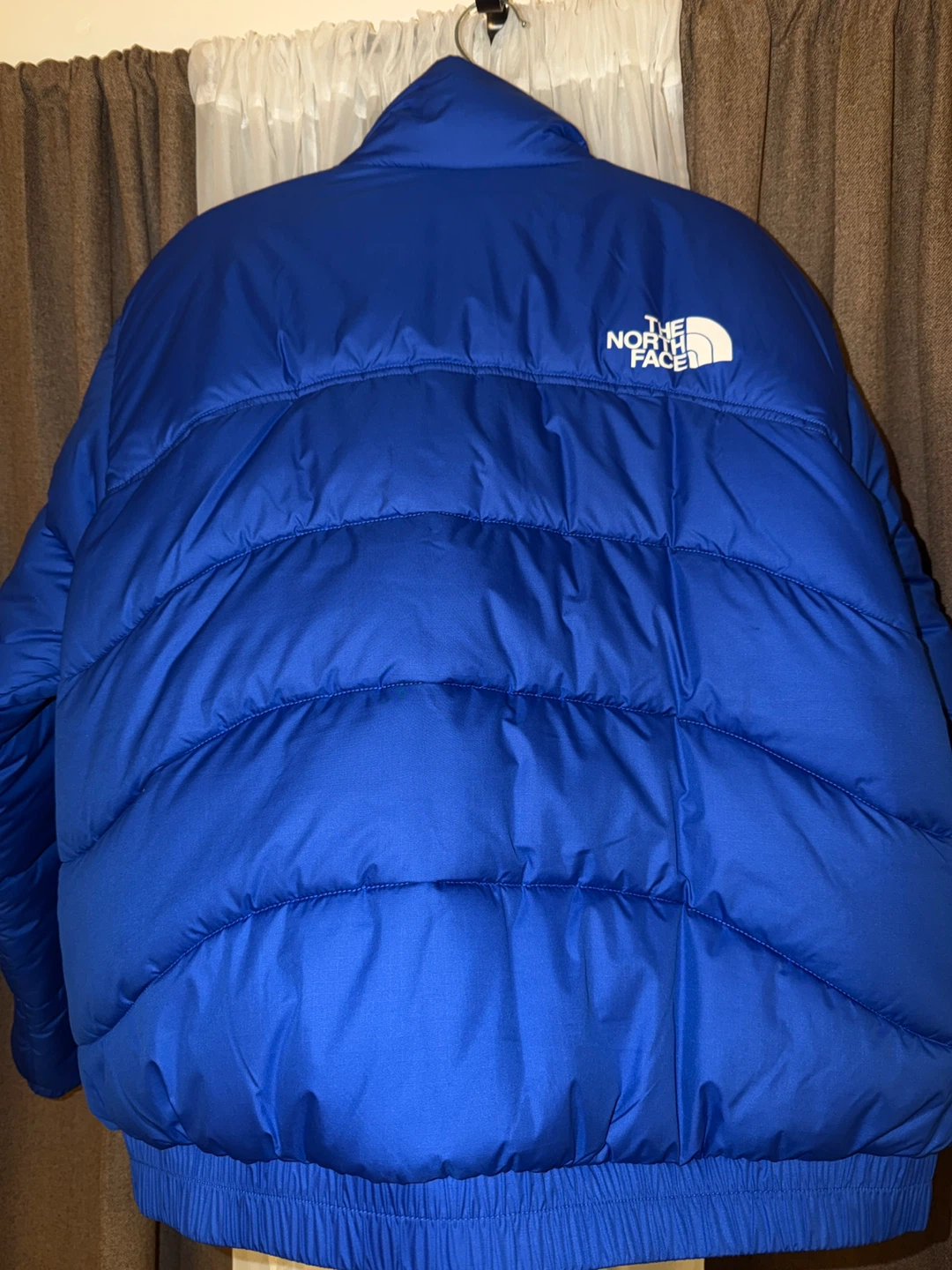 The North Face Blue Puffer Jacket - Size L - photo 3