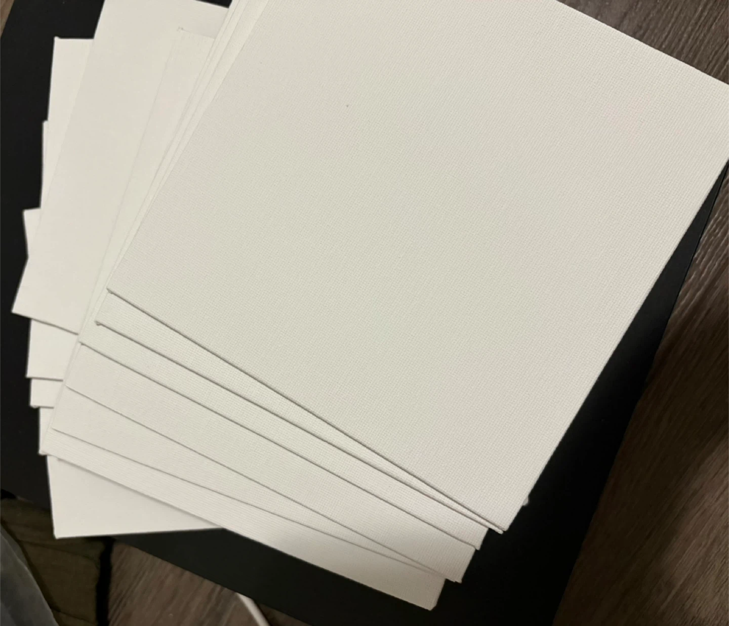 New Canvas Boards & Brushes
